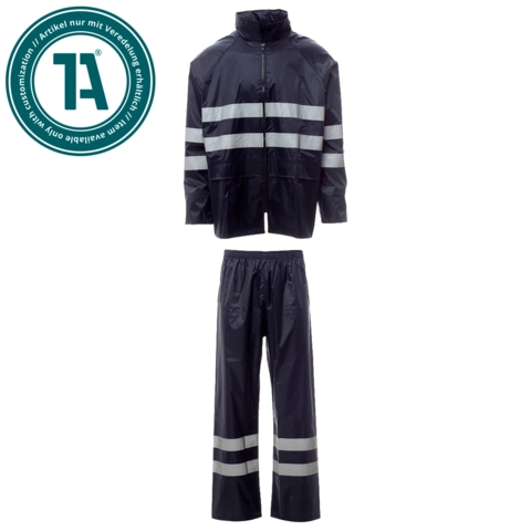 PAYPER WORK Regenkomplettset Set- Nylon Reflex, Unisex - Bild 1