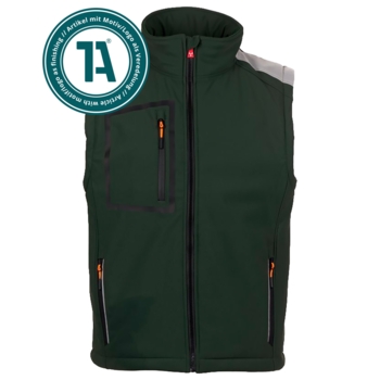 PAYPER Softshell-Weste Stream Vest Pad, Unisex - Bild 1