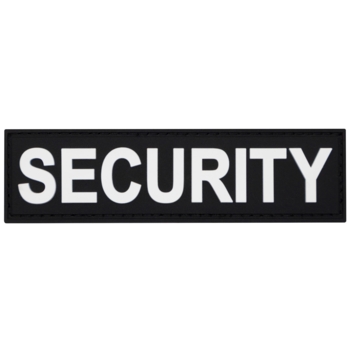 Aufnäher / Patch, Gummi/Rubber, Security - Bild 1