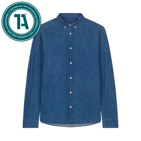 Stanley/Stella Jeanshemd Stanley Denim Shirt - Bild 1
