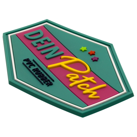 Beispielaufnäher/Veredelung, Rubber/PVC/Gummi, DEIN PATCH - Bild 3