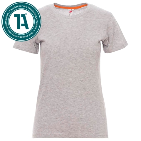 PAYPER T-Shirt Sunset Lady Melange, Damen - Bild 1