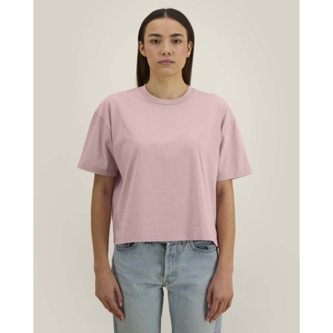 Stanley/Stella T-Shirt Stella Nova Vintage, Damen, G. Dyed Blush / Rosa, M - Bild 4