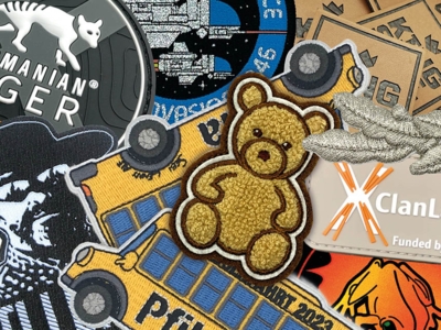 Patches Aufnäher Labels Patches Aufnäher Labels Textilveredelung