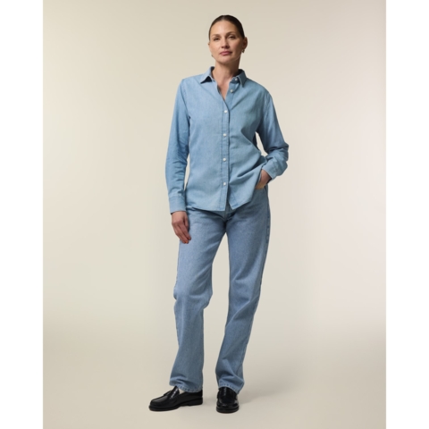 Stanley/Stella Jeanshemd Stella Denim Shirt - Bild 4