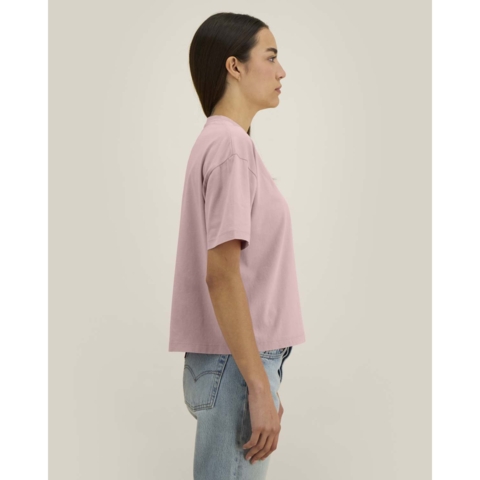 Stanley/Stella T-Shirt Stella Nova Vintage, Damen, G. Dyed Blush / Rosa, M - Bild 6