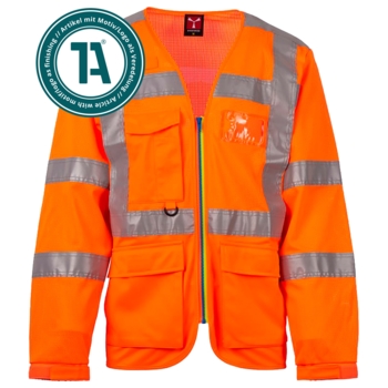PAYPER WORK High-Vis Jacke Long Exo Mesh, Unisex - Bild 1