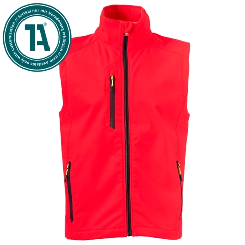 PAYPER Softshell-Weste Creek Vest, Unisex - Bild 1