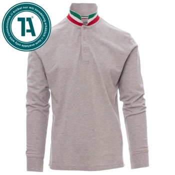 PAYPER Poloshirt Long Nation Melange, Herren - Bild 1