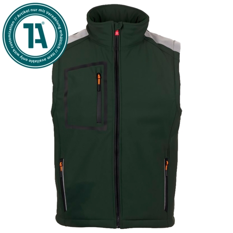PAYPER Softshell-Weste Stream Vest Pad, Unisex - Bild 1