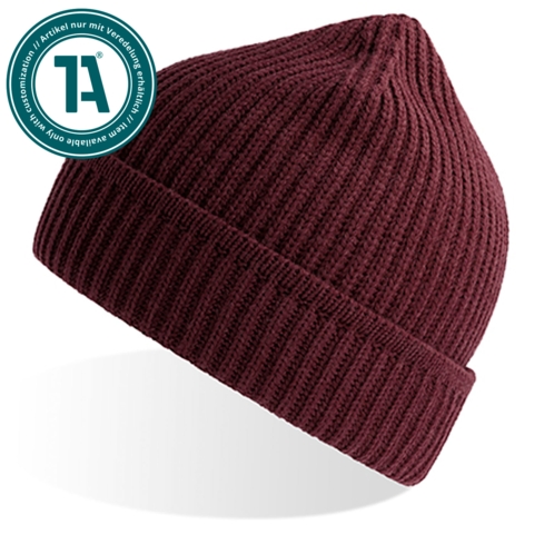 Atlantis Maple Beanie, Bordeaux / Burgundy Melange - Bild 1