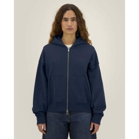 Stanley/Stella Hoodie Fronter, Unisex, French Navy / Blau, M - Bild 7