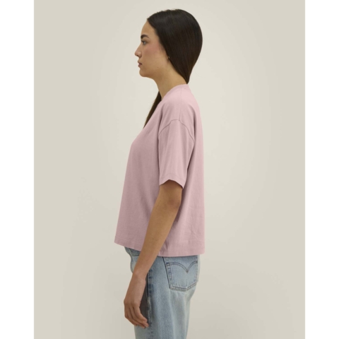 Stanley/Stella T-Shirt Stella Nova Vintage, Damen, G. Dyed Blush / Rosa, M - Bild 5