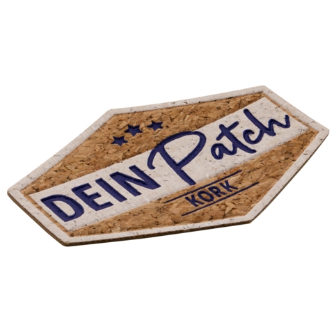 Beispielaufnäher/Veredelung, Kork, DEIN PATCH - Bild 2