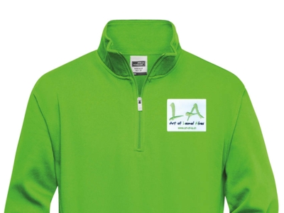 Workwear Berufsbekleidung Arbeitspullover Logo Branding Marken Werbewirkung