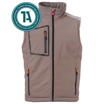 PAYPER Softshell-Weste Stream Vest Lite Pad, Unisex - Bild 1