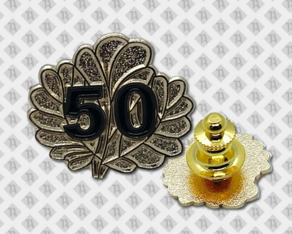 Pin Emaille mit Butterfly Verschluss 50