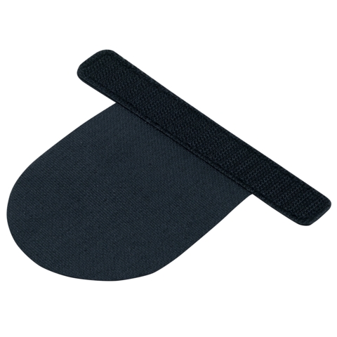 Aufnäher / Patch, Blanko-Adapter, Klett (zweiteilig), Schwarz - Bild 3