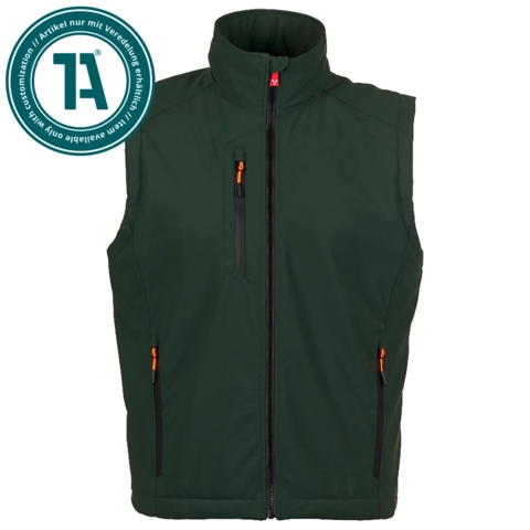 PAYPER Softshell-Weste Creek Vest Ultralite Pad, Unisex - Bild 1
