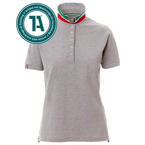 PAYPER Poloshirt Nation Lady Melange, Damen - Bild 1