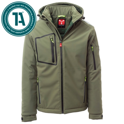 PAYPER Softshell-Jacke Stream Pad, Unisex - Bild 1
