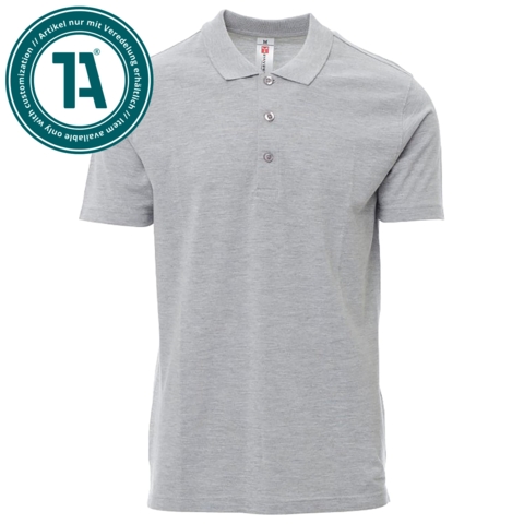 PAYPER Poloshirt Amalfi Melange, Unisex - Bild 1