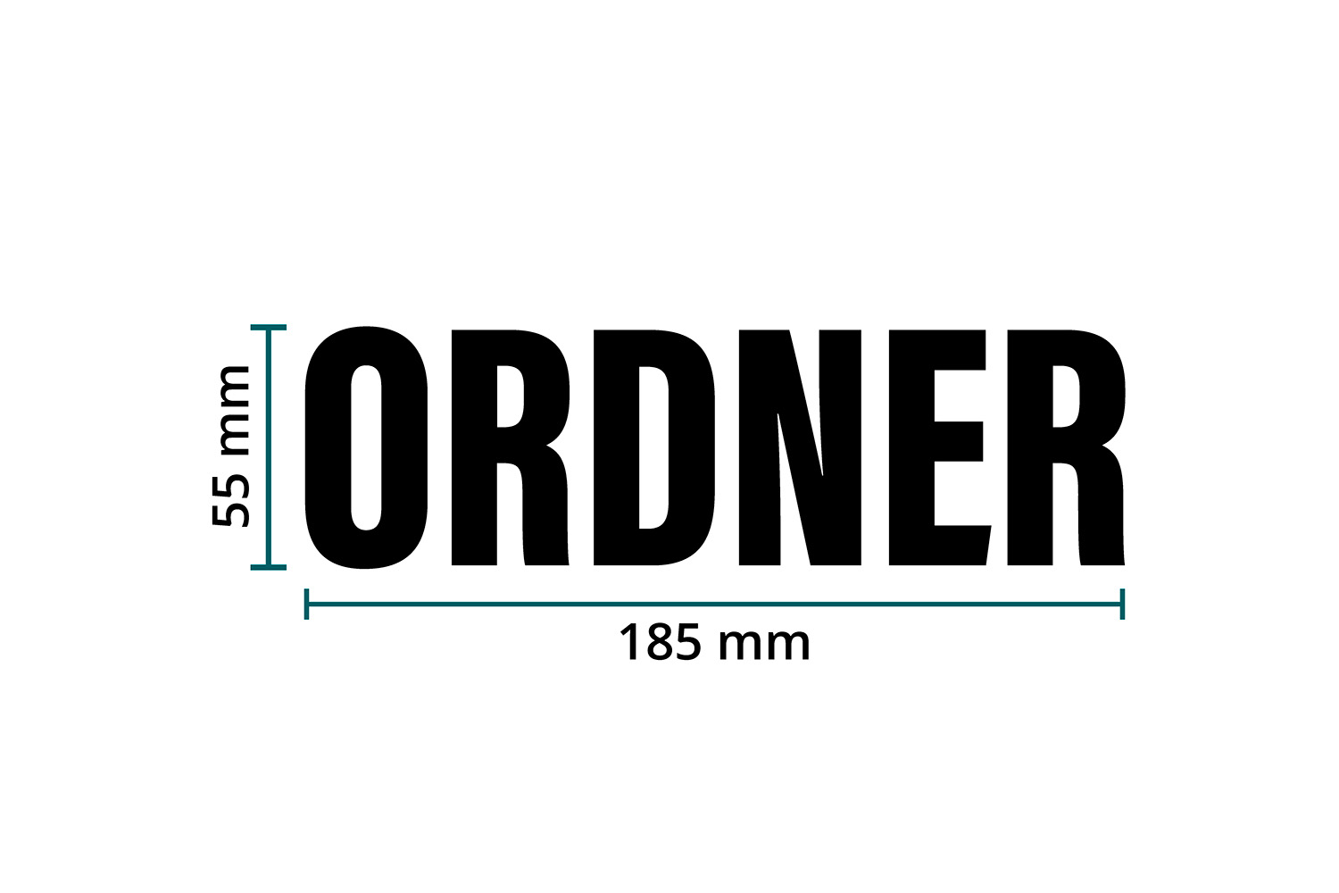 DTF / Textildruck / Bügelbild, ORDNER - Größentabelle / Sizechart